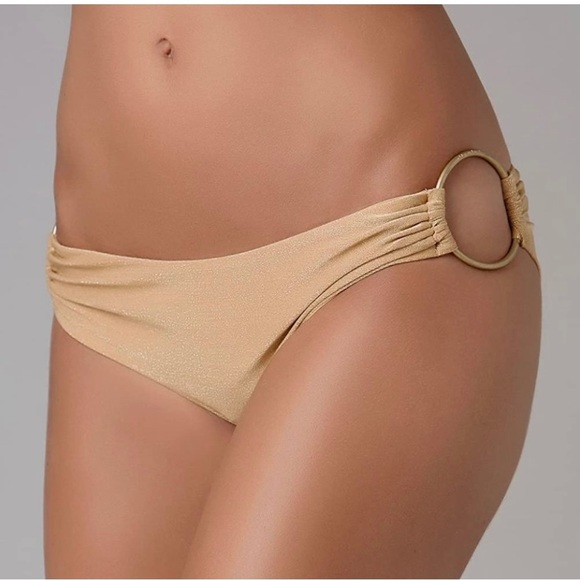 🤎NEW VITAMIN A ECO-RIB SUPERMODEL WITH CHEEKY DOUBLE RING BIKINI BOTTOM - Picture 3 of 9